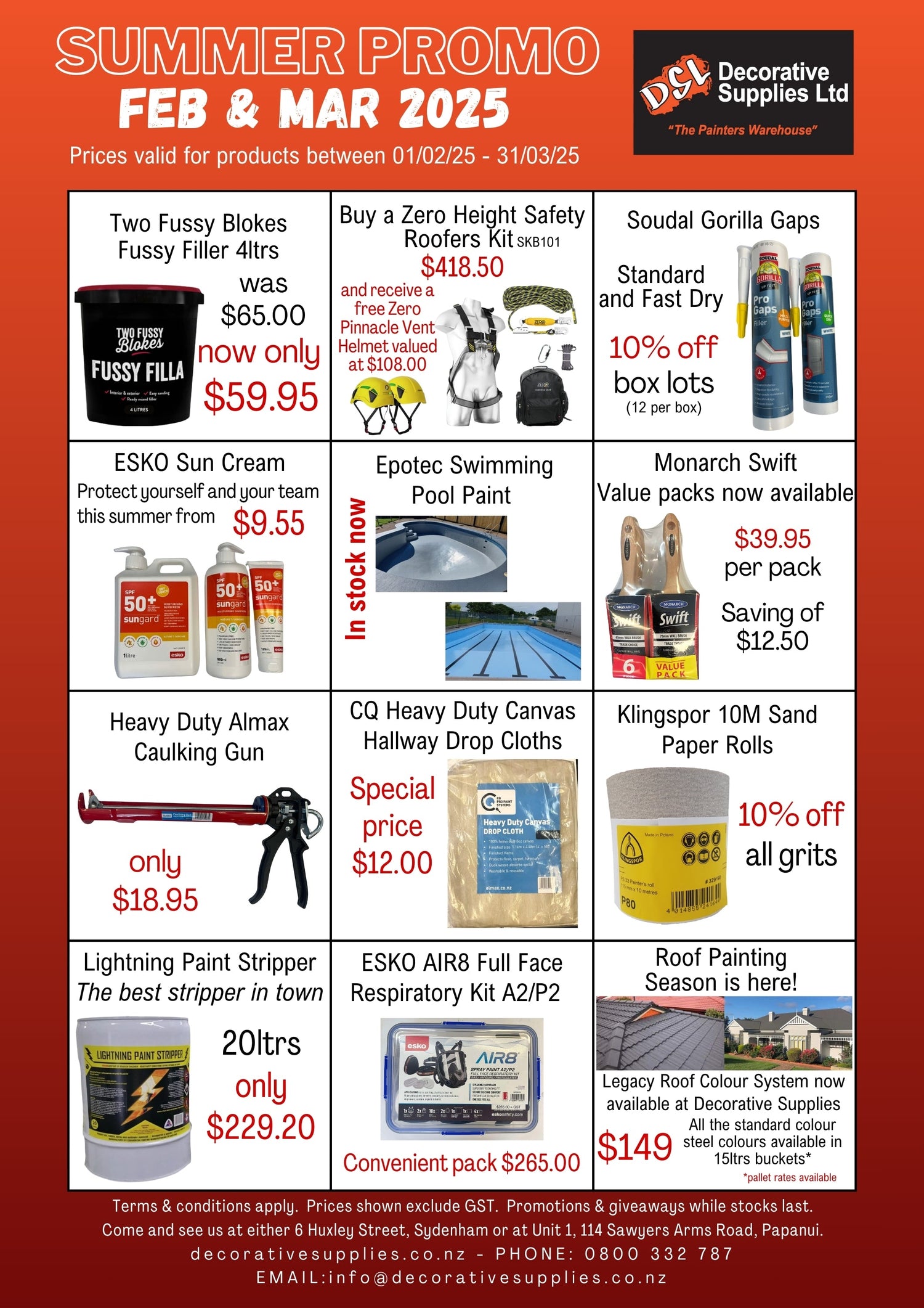 Monthly Promotions