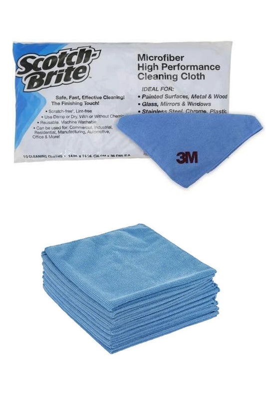 Microfiber Cloths Blue 36x36