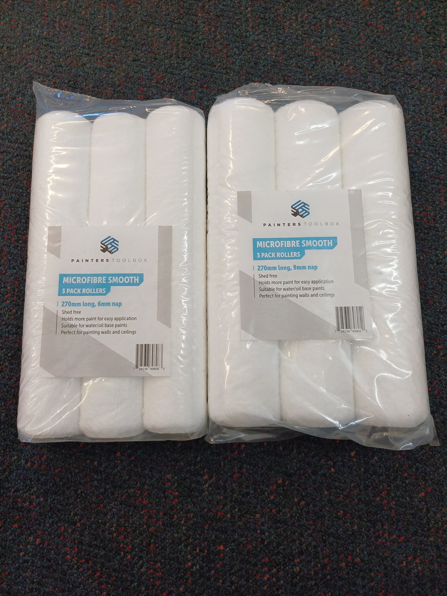 PTB 270mm x 9mm Microfibre 3pk