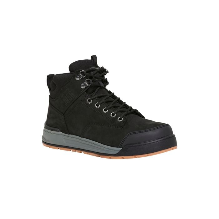 Hard Yakka 3056 Side Zip Safety Boot Black