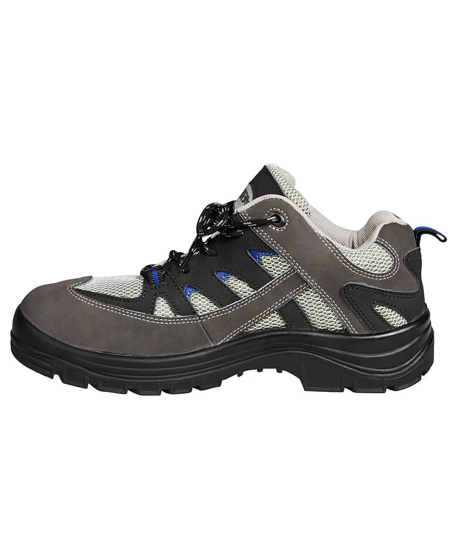 JB'S Safety Sport Shoe Black/Royal Size 7 Only - CLEARANCE