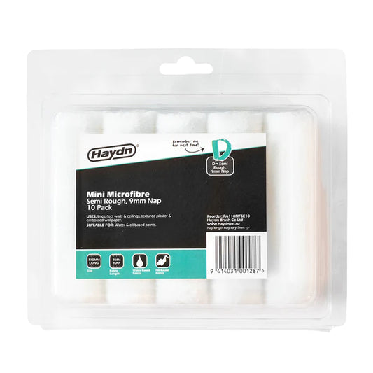 Haydn 110mm Microfibre 9mm (sold in ones)