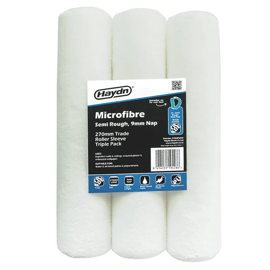 Haydn 270mm Microfibre 9mm 3pk