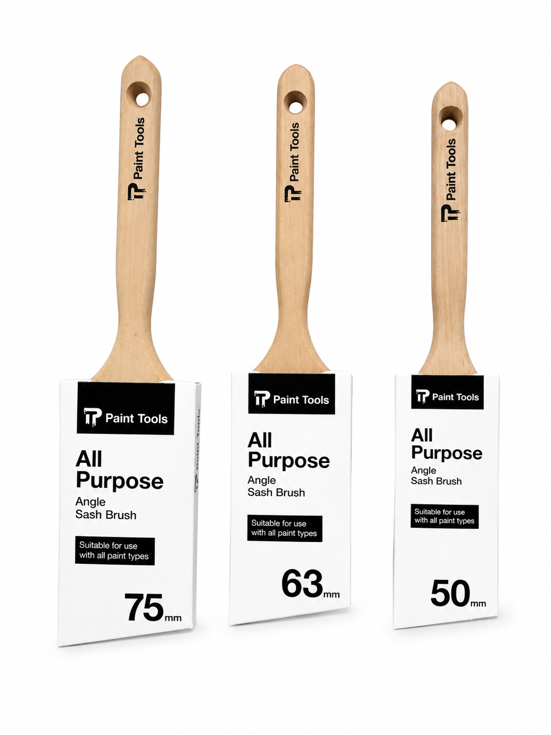 Paint Tools Angle Sash All Purpose Brushes