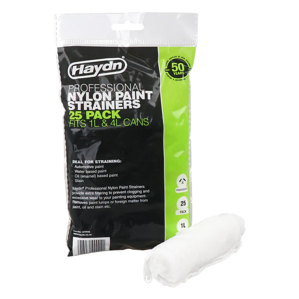 Haydn Nylon Strainers 4L 25pk