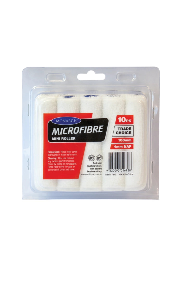 Monarch MF 100mm Mini Roller Sleeves (Sold as Ones)
