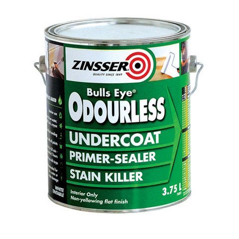 Zinsser Bullseye Odourless - 3.75 Ltr
