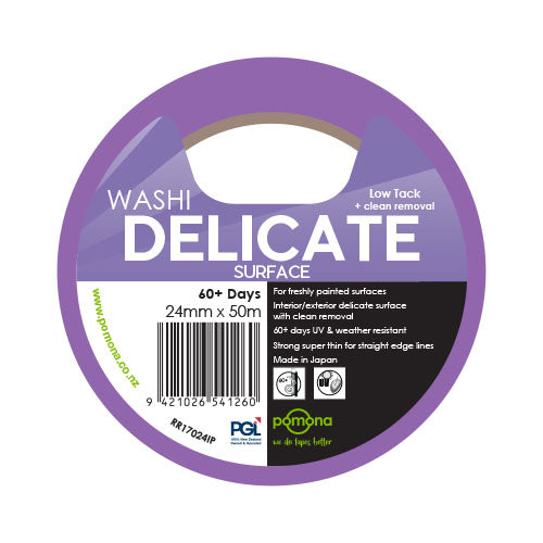 Pomona Washi Delicate Purple Tape