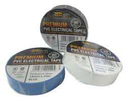 Tapespec PVC Electrical Tape 18mm x 20m - White Only