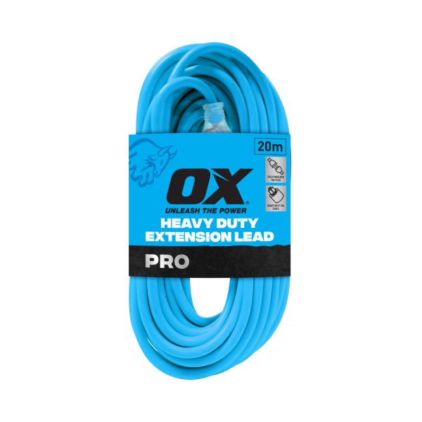 OX 20m Extension Lead Hvy Duty