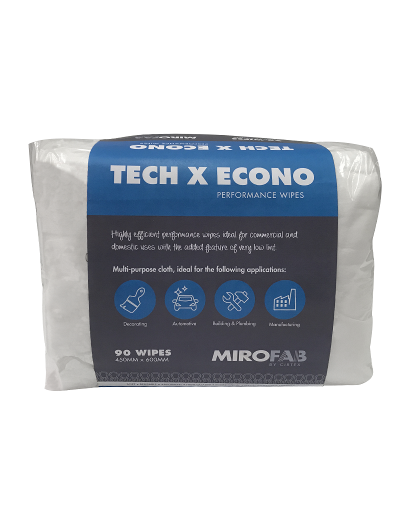 Cirtex Tech X Econo Wipes 90pk