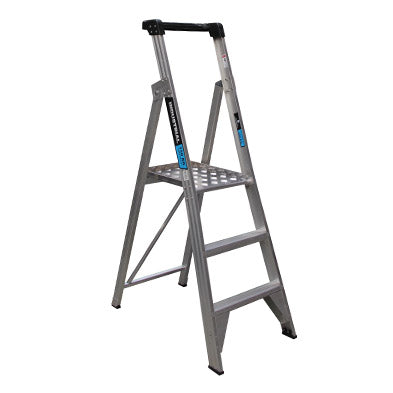 Platform Ladder 3 step 0.85m 150kg Trade Series