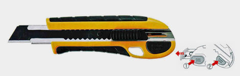 Knife 18mm Autolock Powerblack