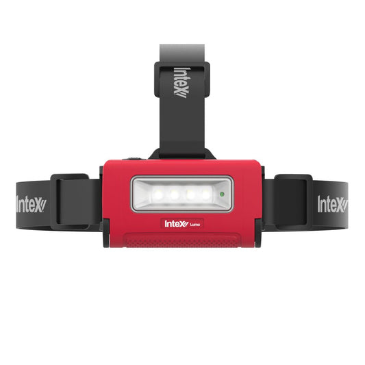 Intex Lumo® 250 Lumens (2.5W) Rechargeable LED Headlamp