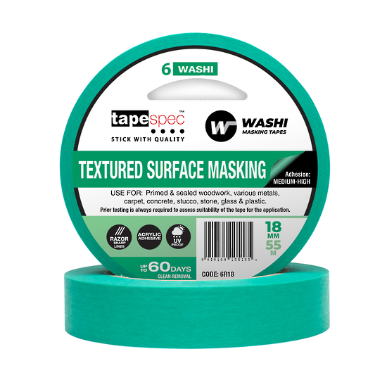 Tapespec Textured Surface Green Washi Packs