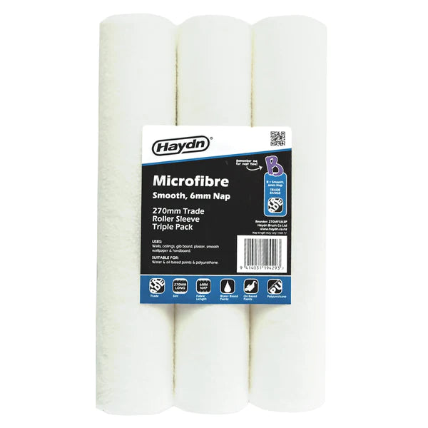 Haydn 270mm Microfibre 6mm 3pk