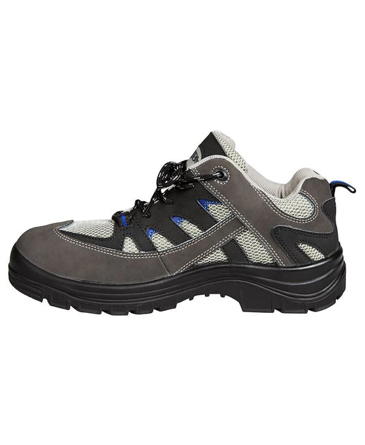 JB'S Safety Sport Shoe Black/Royal Size 7 Only - CLEARANCE