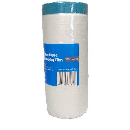 Almax Cloth Pre-Taped Masking Film Refill