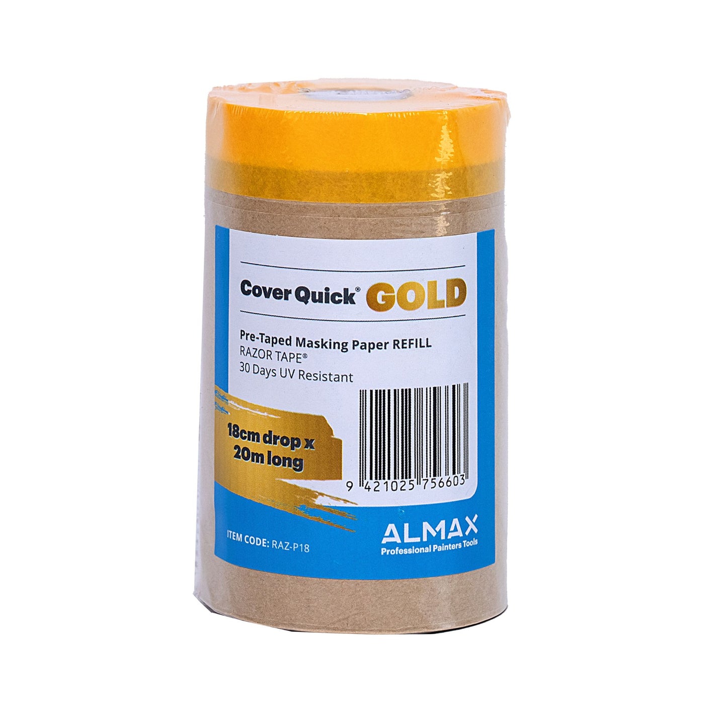 Almax Cover Quick Pre-Taped Masking Paper – Decorative Supplies Limited