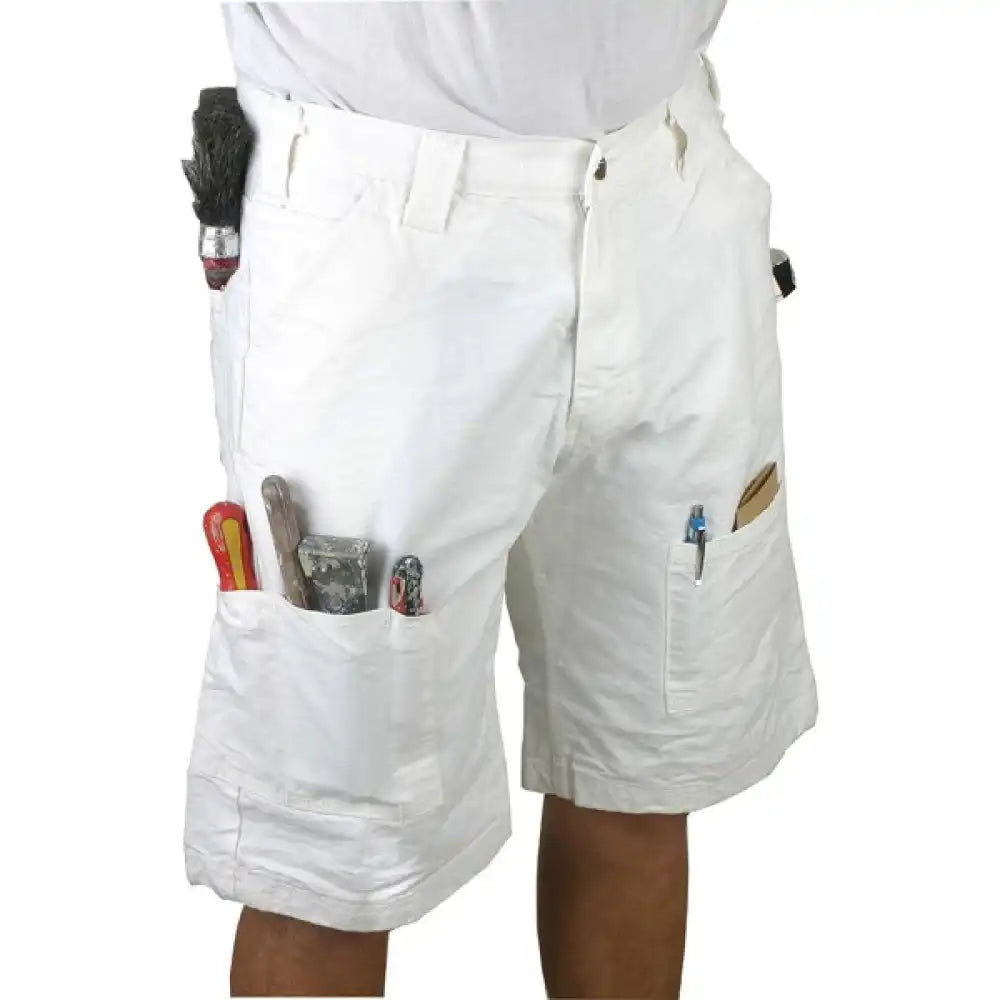 Armed White Shorts - Clearance