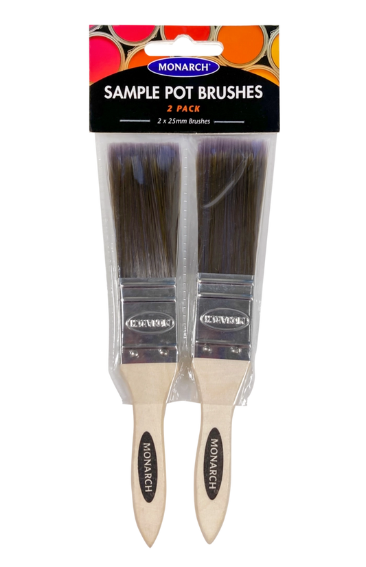 Monarch 2x25mm Sample Pot Brushes