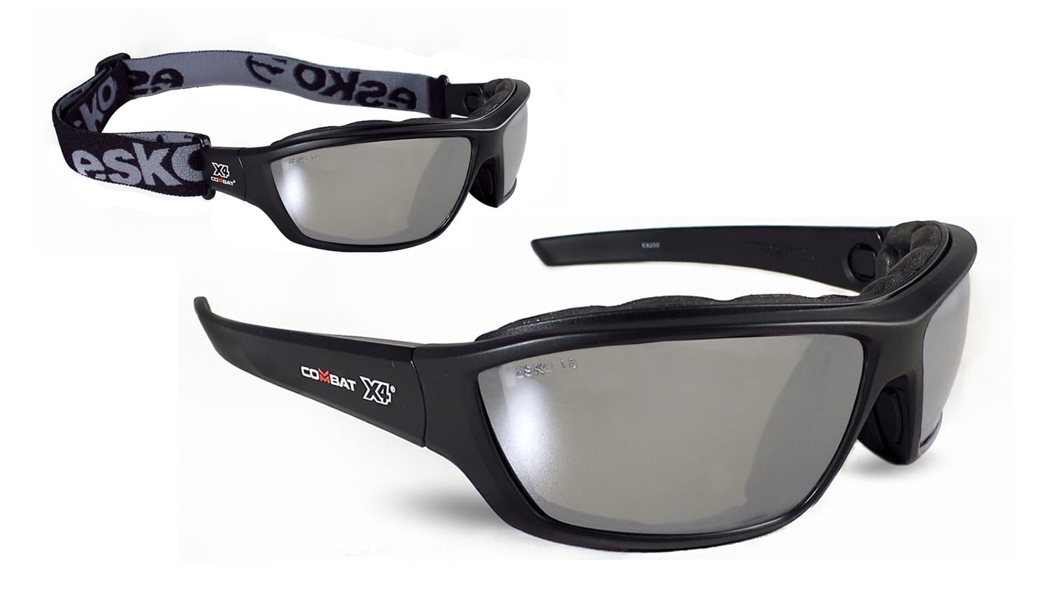 X4 Safety Glasses Silver