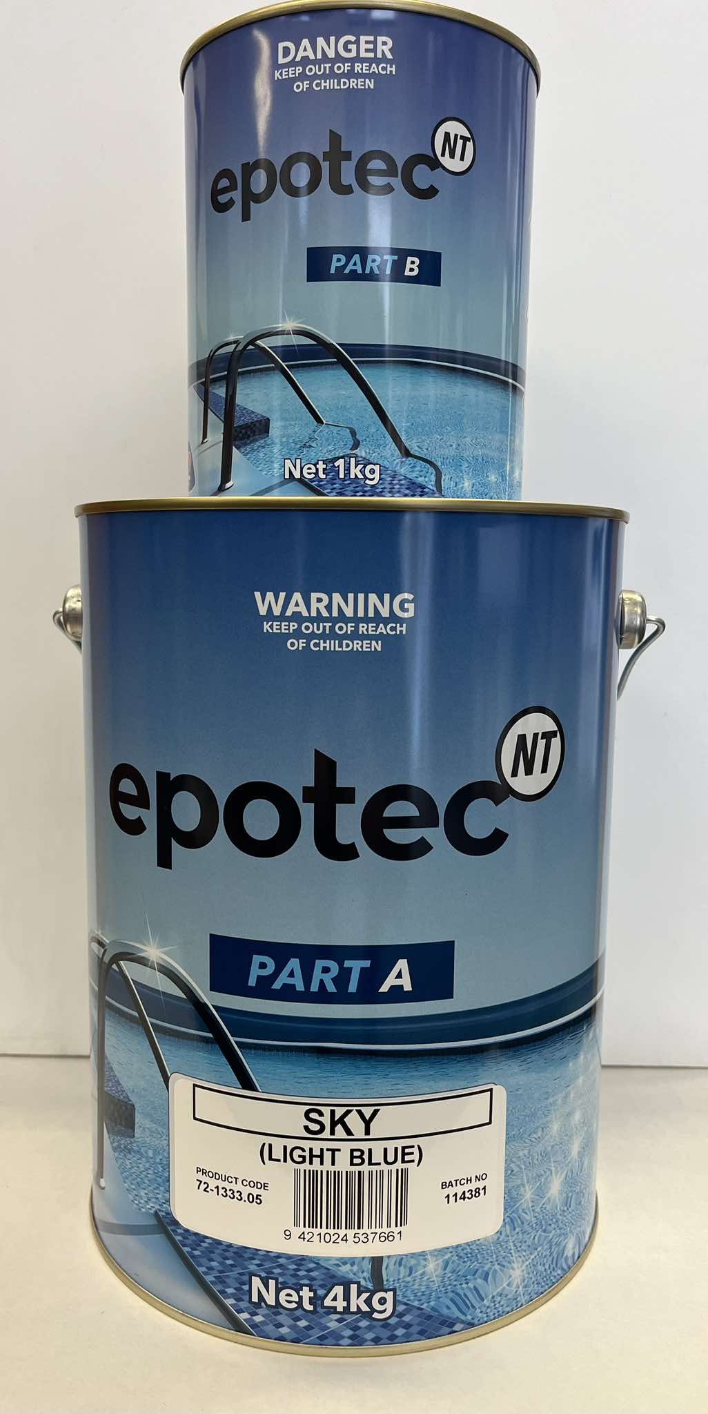 Epotec Swimming Pool Paint - 5kg kit