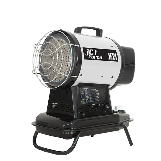 Jetforce Industrial Radiant Fan Forced Diesel Heater 21kW JF21