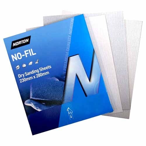 Norton No-Fil 230x280 Sanding Sheets