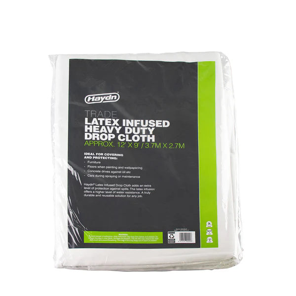 Haydn Latex Drop Cloth 12x9