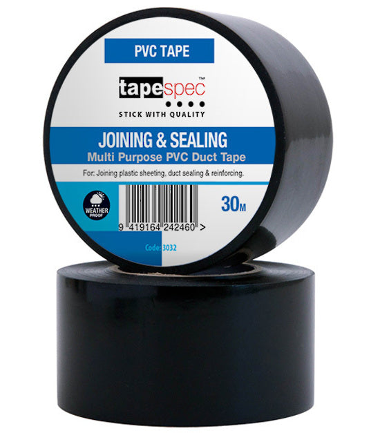 96mm Black PVC Tape