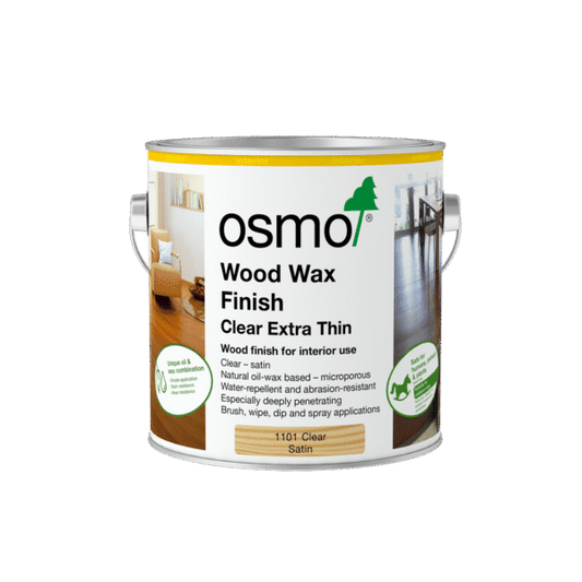 OSMO Wood Wax Finish Clear Extra Thin 750ml