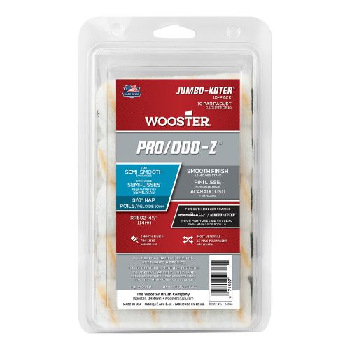Wooster Jumbo-Koter® Pro/Doo-Z® Roller Sleeves 115 x10mm 10pk