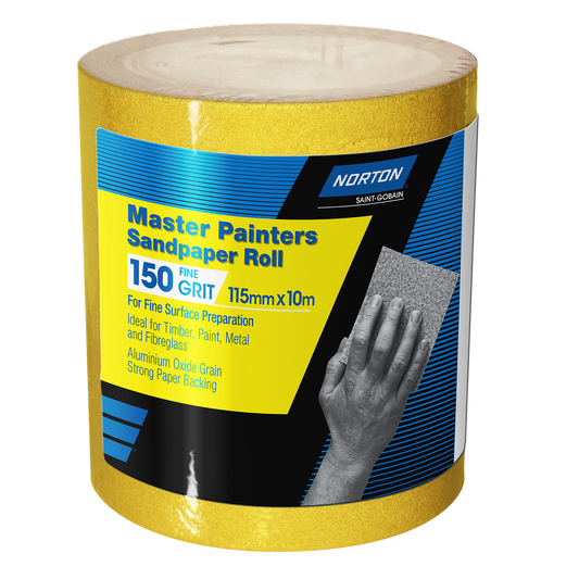 Norton Master Painters Sandpaper Roll 115x10m