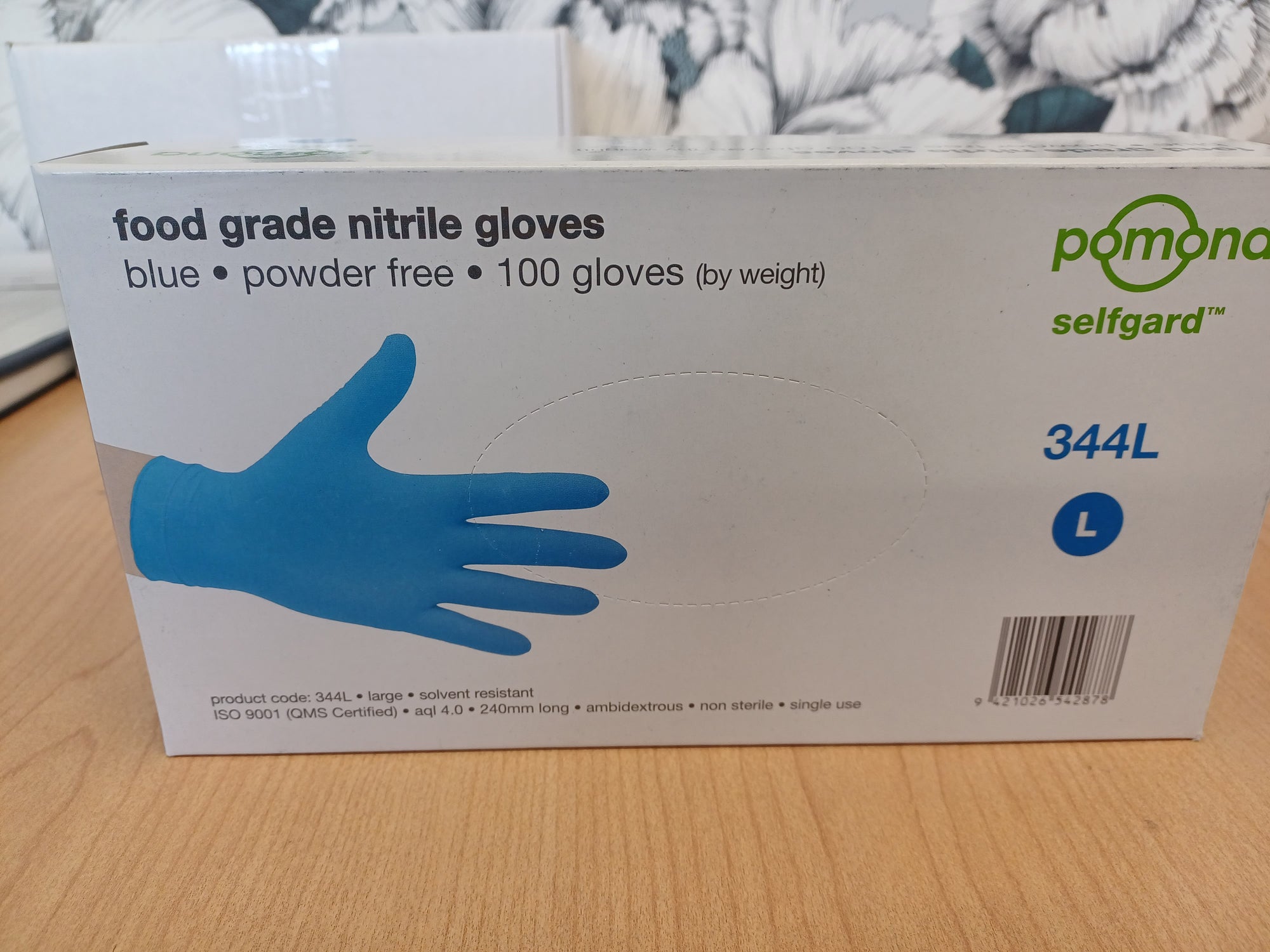 Pomona Nitrile 344 Gloves Size L