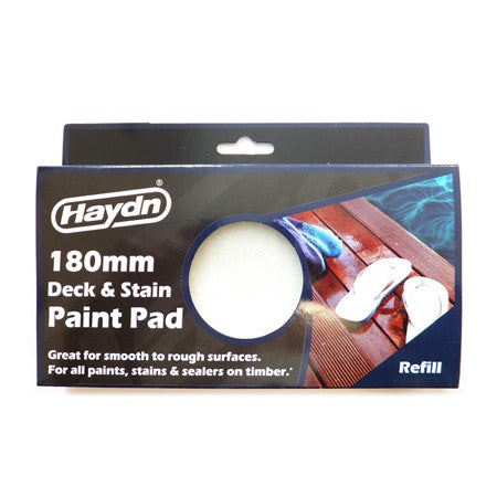 Haydn 180mm Deck & Stain Paint Pad Refill