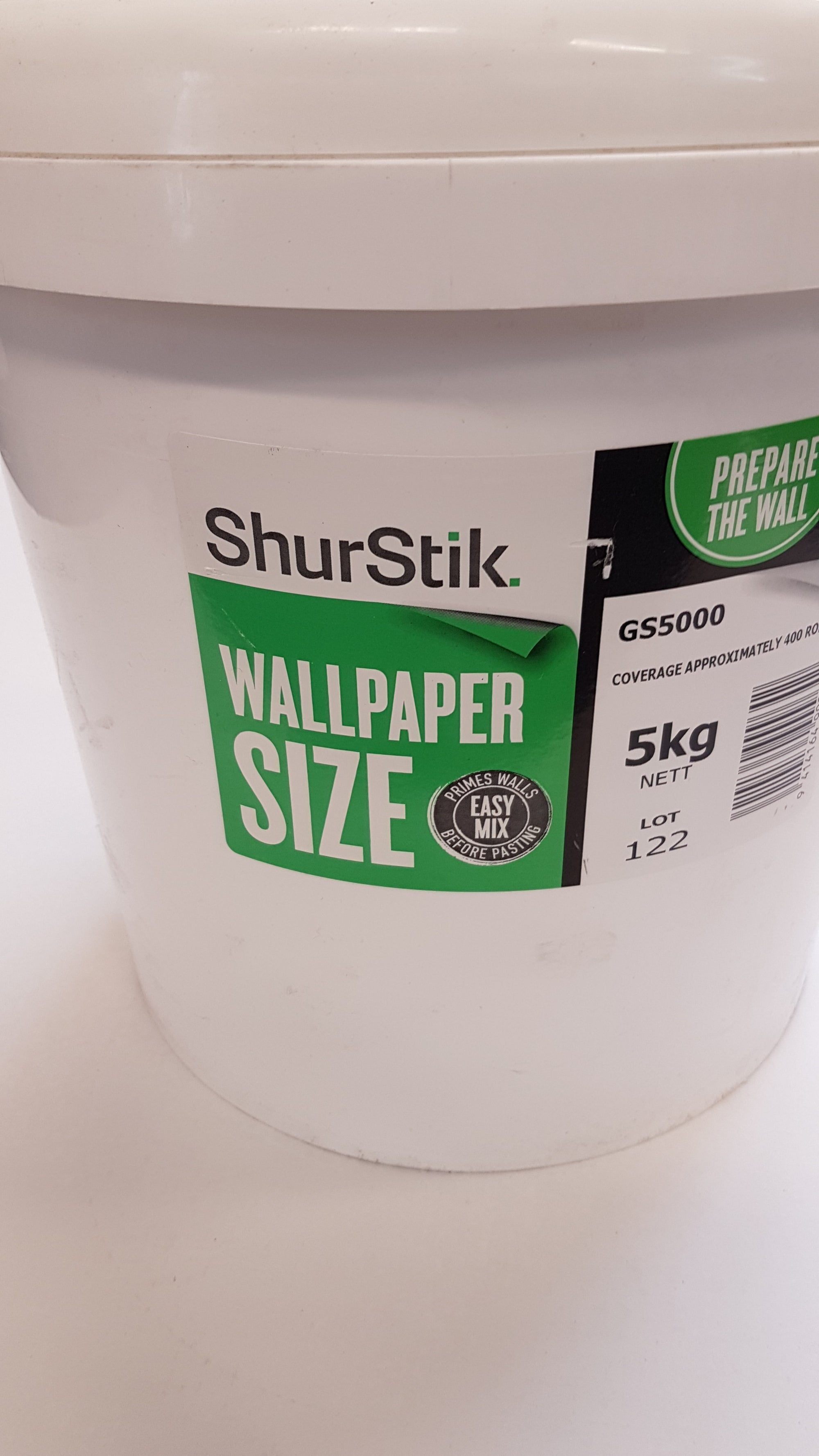5kg Shurstik Size