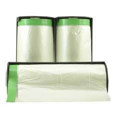Pre-taped cloth masking film canister 1100mm x 15m