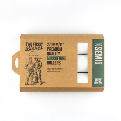 Two Fussy Blokes Microfibre 270mm x 10mm 3pk