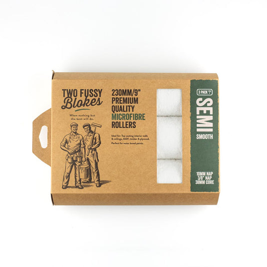 Two Fussy Blokes Microfibre 230mm x 10mm 3pk