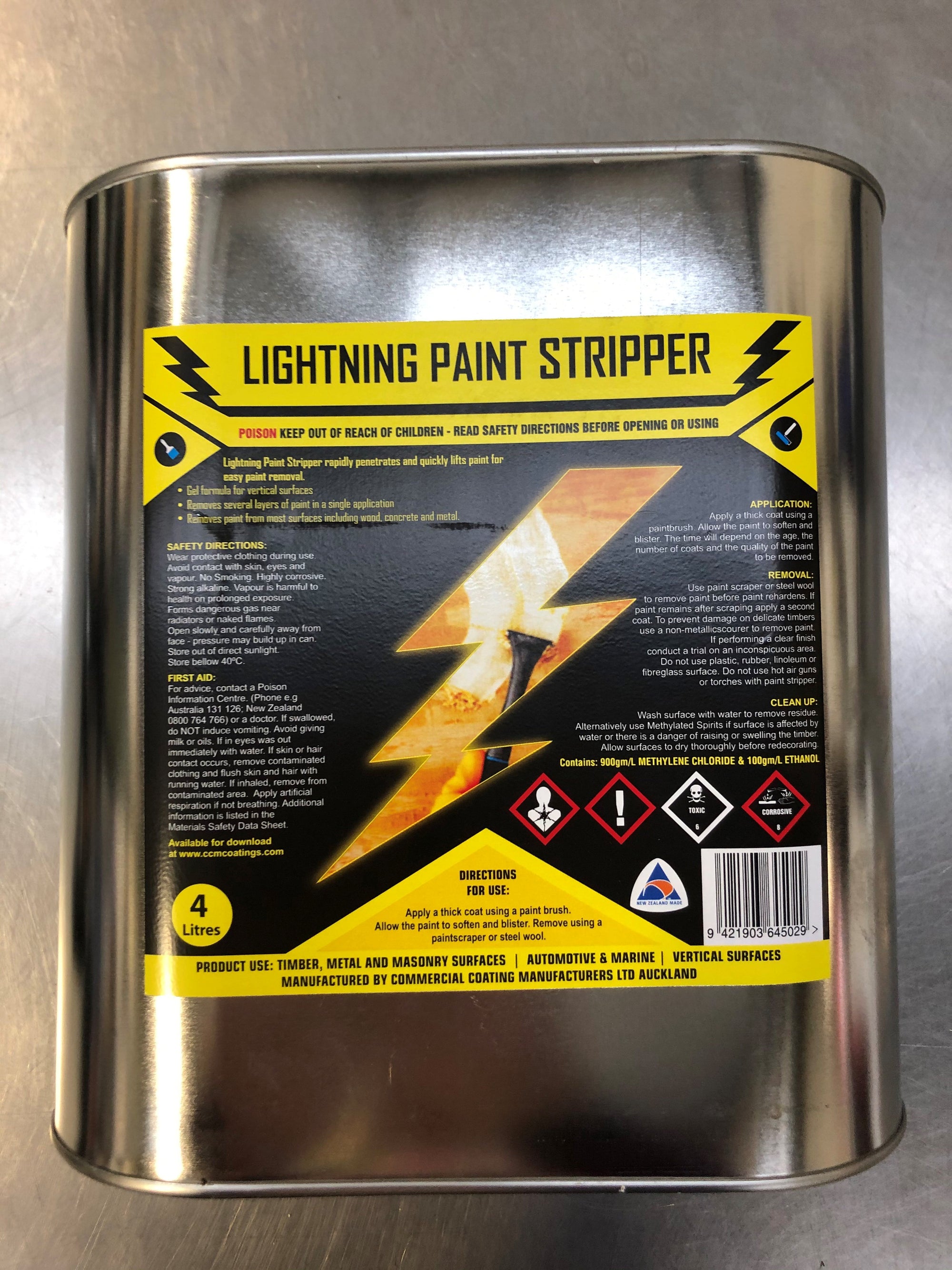 Lightning Paint Stripper 4L