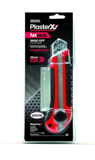 PLASTERX Snap Blade Mega Knife 25mm