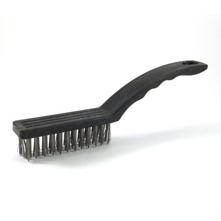 Wire Brush Black Plastic Hdle