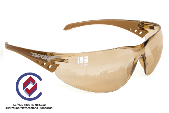 Safety Spec Bronze Lens