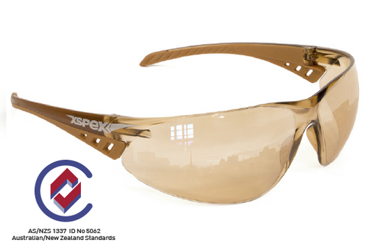 Safety Spec Bronze Lens